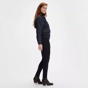 Levi’s 720 High Rise Super Skinny Premium Jeans-Black 32 Long